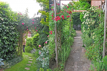 Gartenidylle am Eisseler See